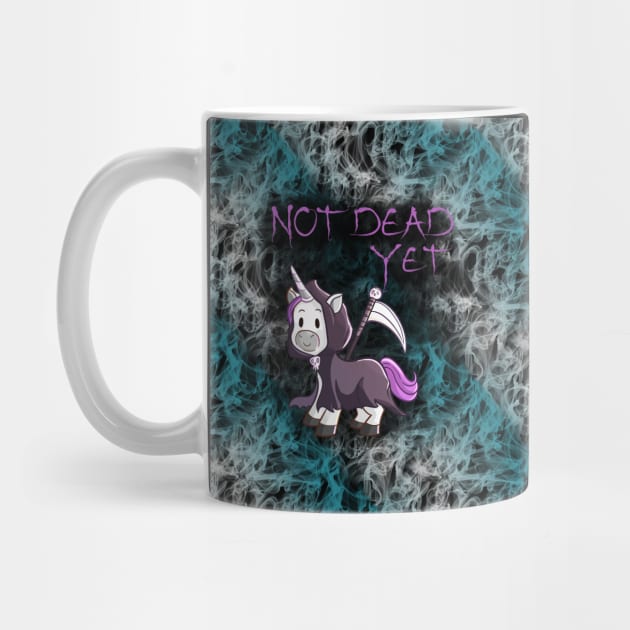 Not Dead Yet - Reapicorn - Grim Reaper Unicorn by Wanderer Bat